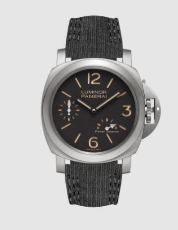 Panerai Luminor 8 Days Power Reserve 44mm Replica Watch PAM00797 RECYCLED PET BLACK